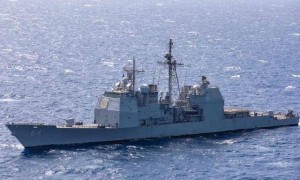 美军报告：美舰向两架自家战机开火，一架被击落